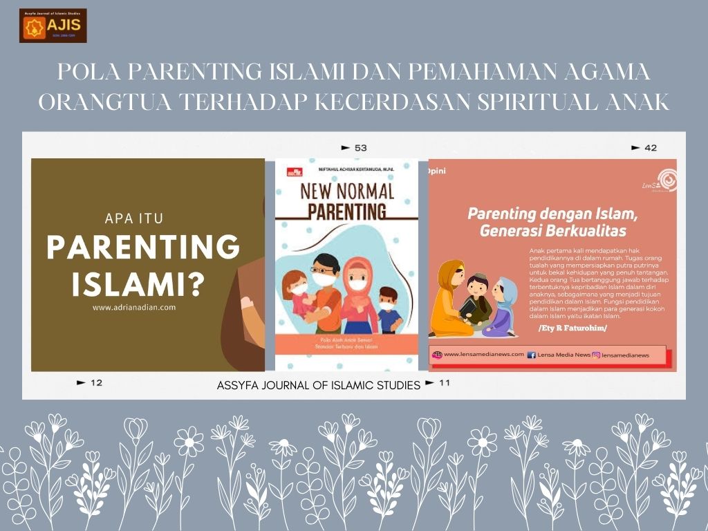 The Influence Of Islamic Parenting Patterns and Parents Religious Understanding On Children’s Spiritual Intelligence In Muslim Families In Metro City